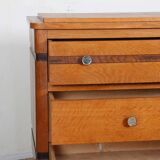 Commode en chêne datant des années 1950