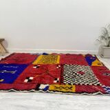 Handmade Moroccan Berber carpet 247 x 200 CM