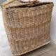 Basket picnic on wheels