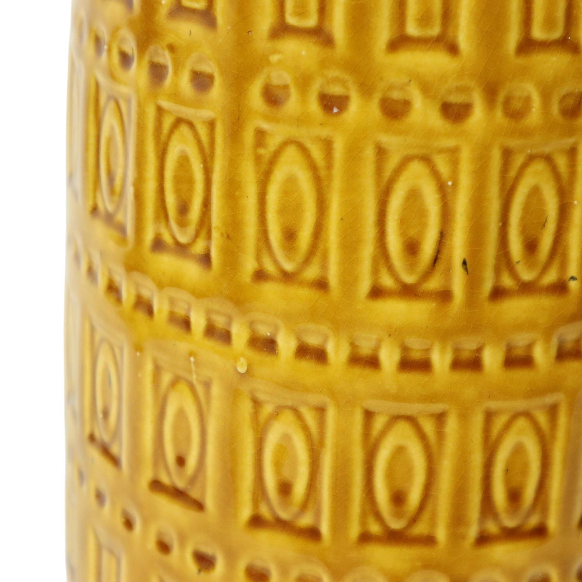 Vintage Scheurich Inka Vase West Germany Ceramics 260-40