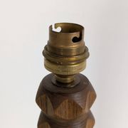 Lampe en chêne