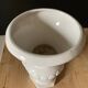 White ceramic vase