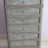 Lacquered semainier bedside