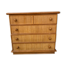 Rattan chest of drawers