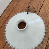 White opaline lampshade