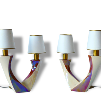 Pair of nightstands 50s Verceram