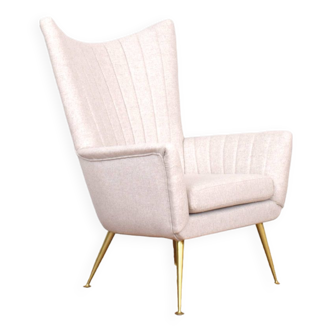 Mid-Century Italian Armchair, 1960s.