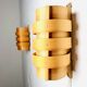 Set Of Curved Pine Veneer Wall Lamps By Hans-Agne Jakobsson For Markaryd, Sweden 1960S