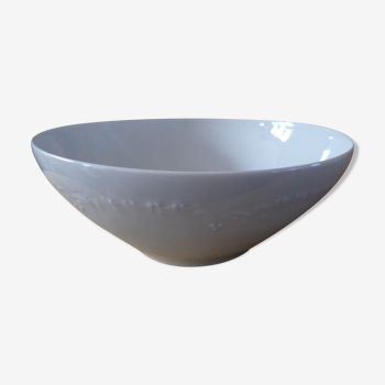 White porcelain salad bowl