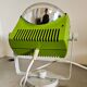 Spot design années 1970 Space Age de la marque LITA vert pomme.
