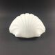 Pair of Vintage Shell-Shaped Opaline Glass Wall Lamps from Limburg, 1970s