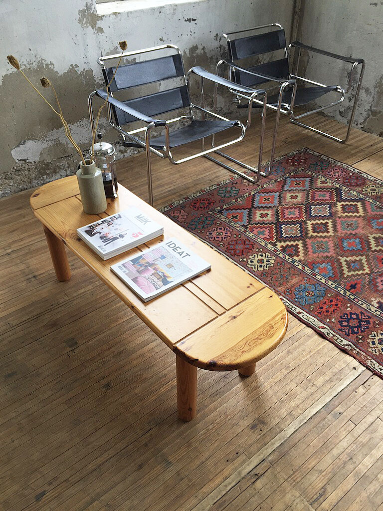 Daumiller pine coffee table 1950