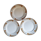 Trio d assiettes Saint Amand