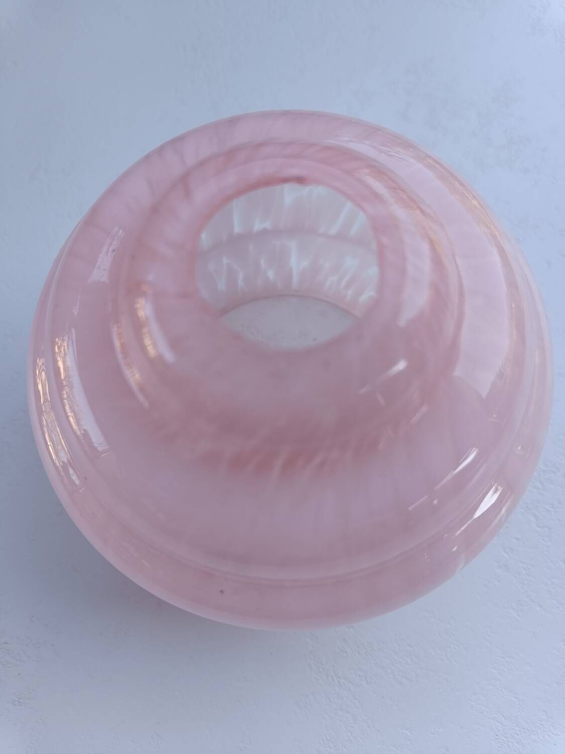 Clichy glass opaline globe