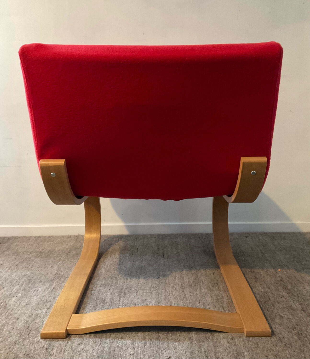 Curved wood heater 80s-90s