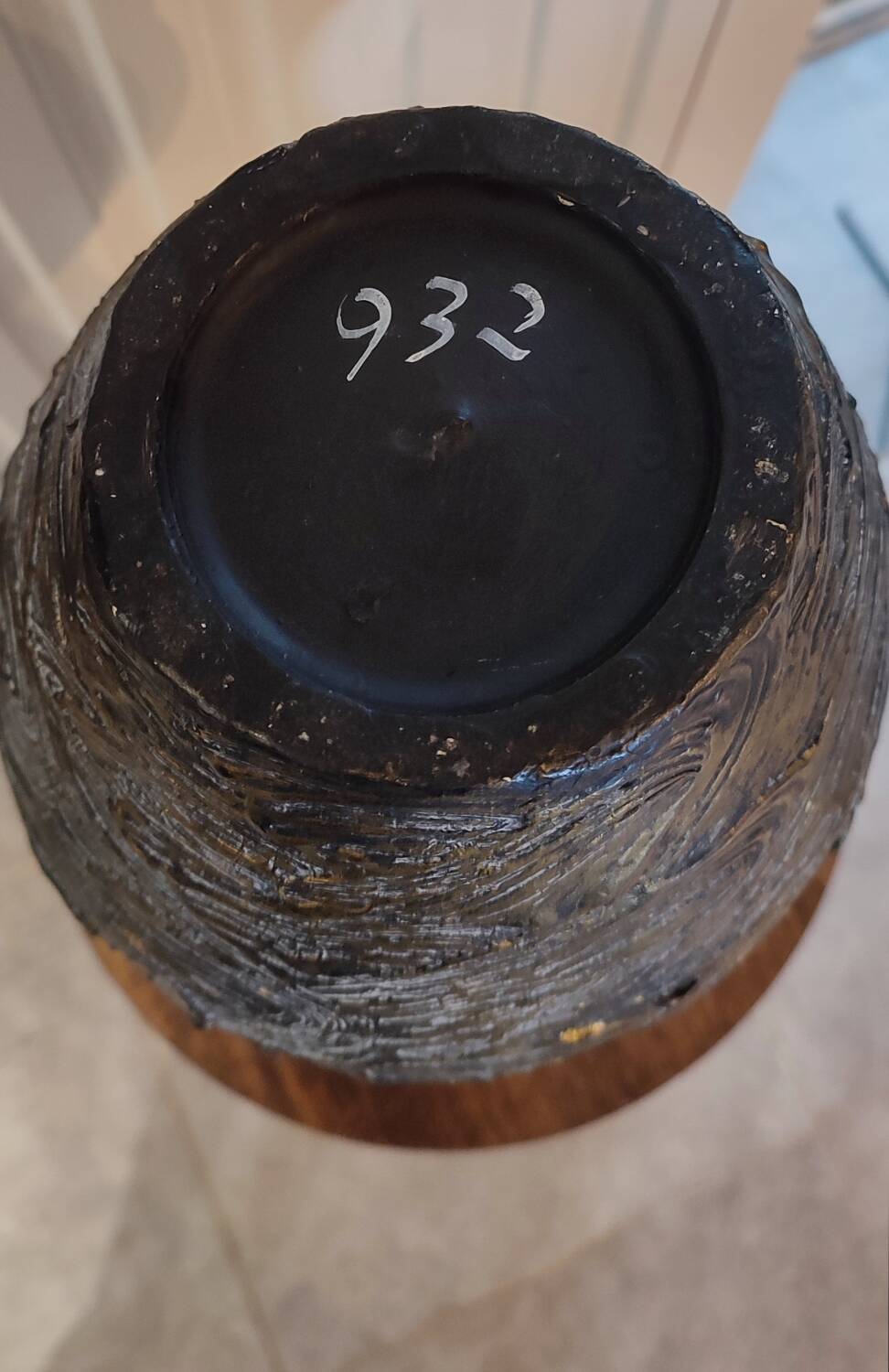 Large Fady Vallauris ceramic vase