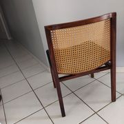 Suite of 6 chairs Italy Tito Agnoli rosewood 1960