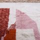 Unique natural wool Moroccan rug 3x2 m