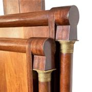 Empire-style mahogany bed