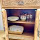 small wooden sideboard with 2 doors