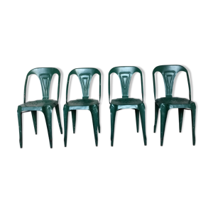 Série de 4 chaises bistrot Multipl’s