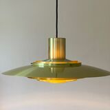 Brass Preben Fabricius & Jørgen Kastholm Pendant Lamp by Nordisk Solar Denmark