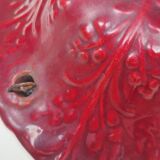 Hanging planter in red earthenware