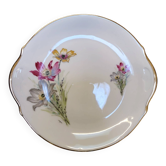 CCP Paris porcelaine de luxe plat à gâteaux à oreilles rond 27cm