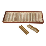 set de 12 porte-couteaux en cristal