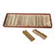 Set of 12 crystal knife holders