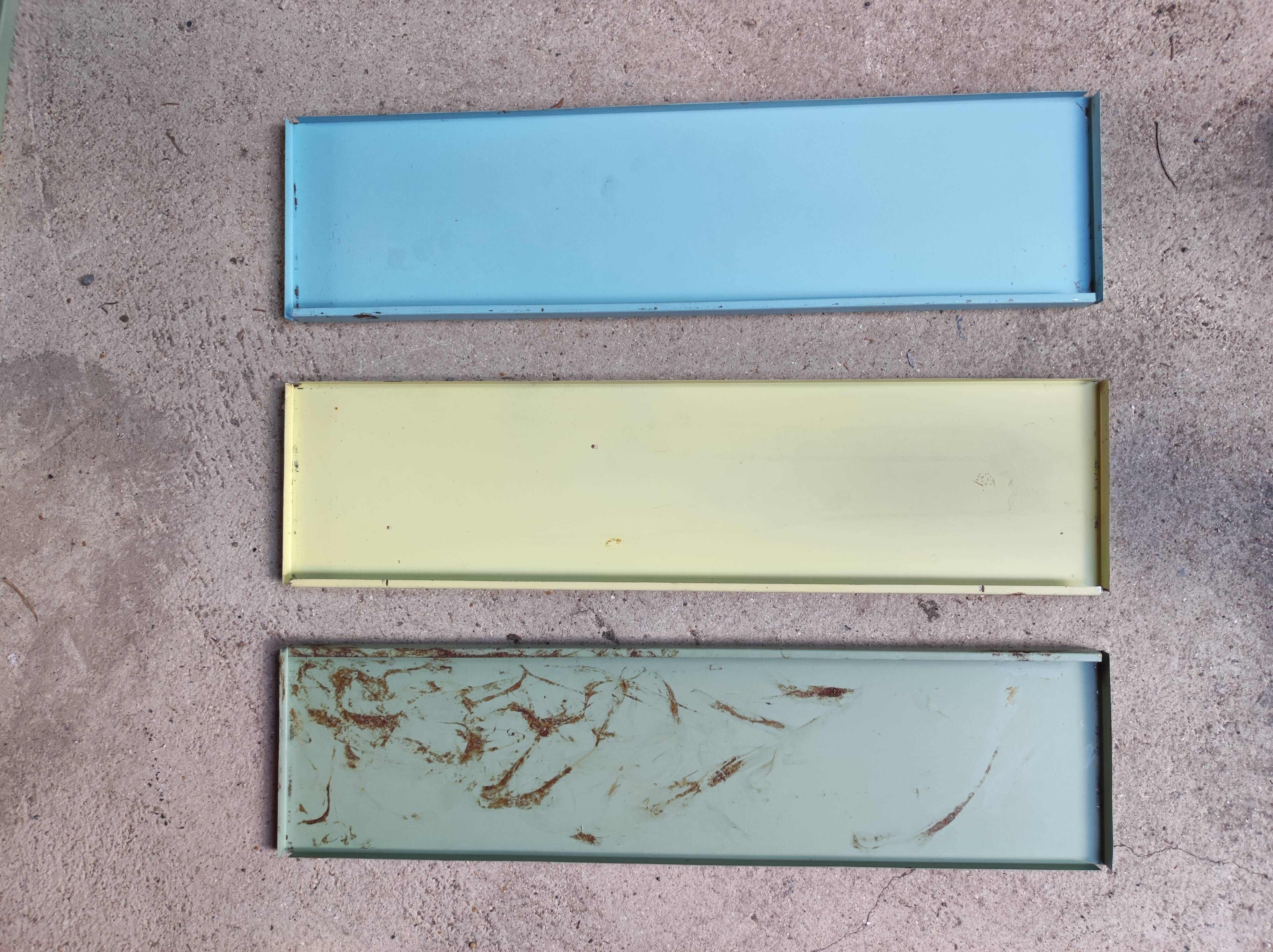 Vintage Tomado Holland Library Wall Shelf