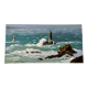 Oil painting on canvas Lighthouse Raz de Sein