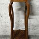 Art Nouveau High Walnut Stand - Jugendstil