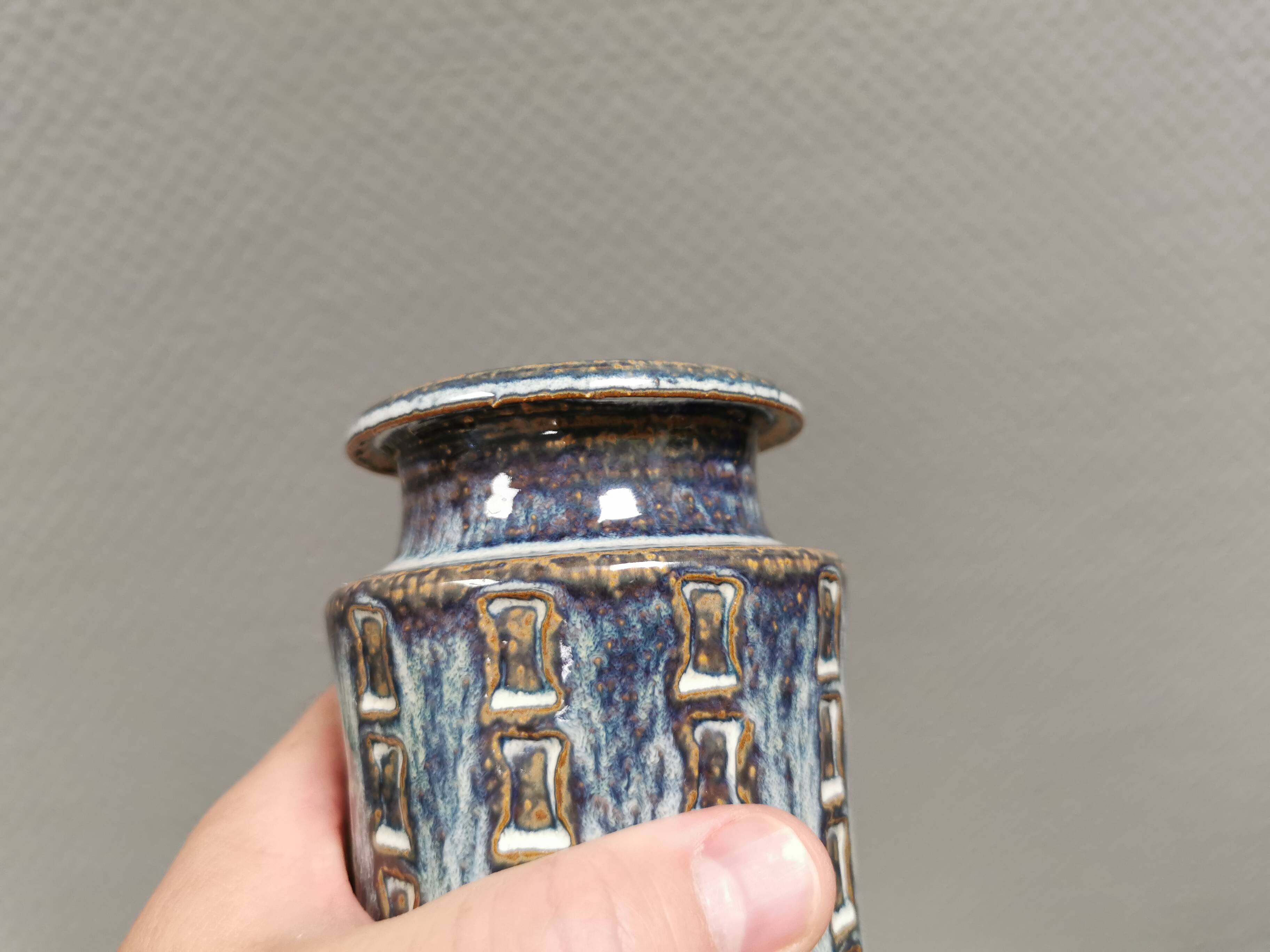 Vase de Søholm danois par Maria Philippi, années 1970