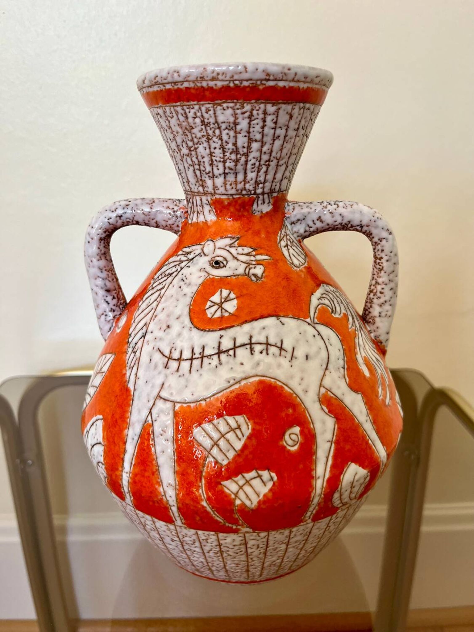 Fratelli Fanciullaci 50s ceramic vase