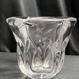 Vintage, small Val Saint Lambert crystal vase, 20th century