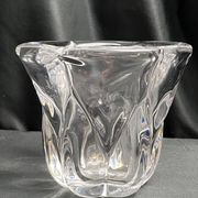 Vintage, small Val Saint Lambert crystal vase, 20th century
