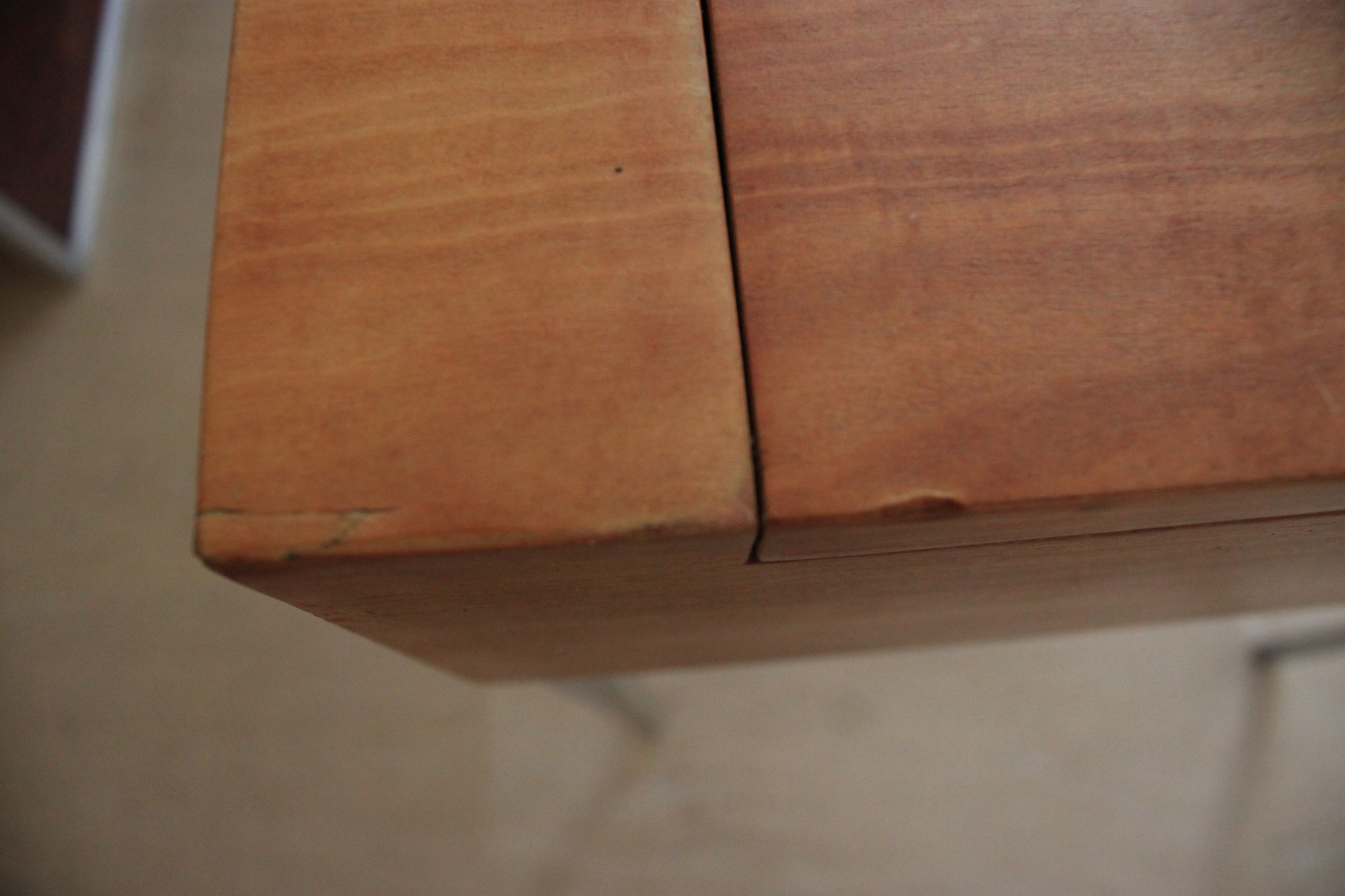 Hairdresser, vintage Monpoix extra desk for TV stand