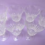 Cristal d'Arques red wine glasses