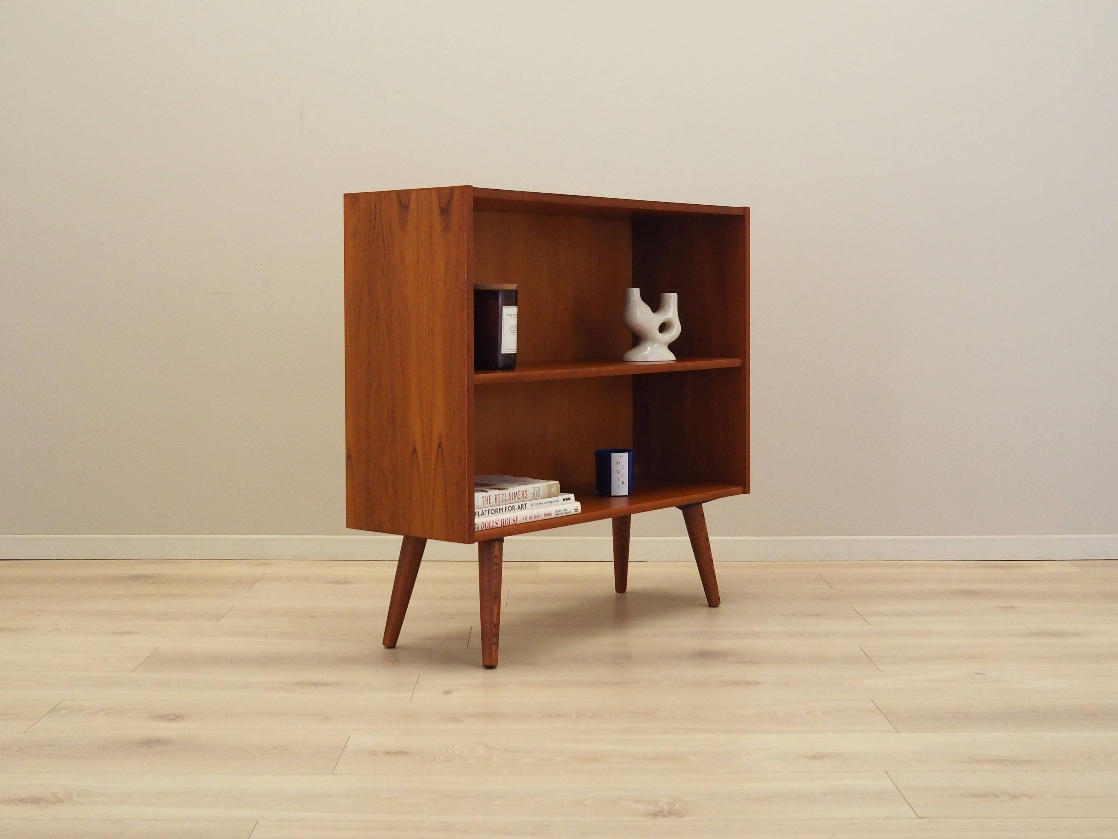 Teak bookcase, Danish design, 1970s, production: Denmark