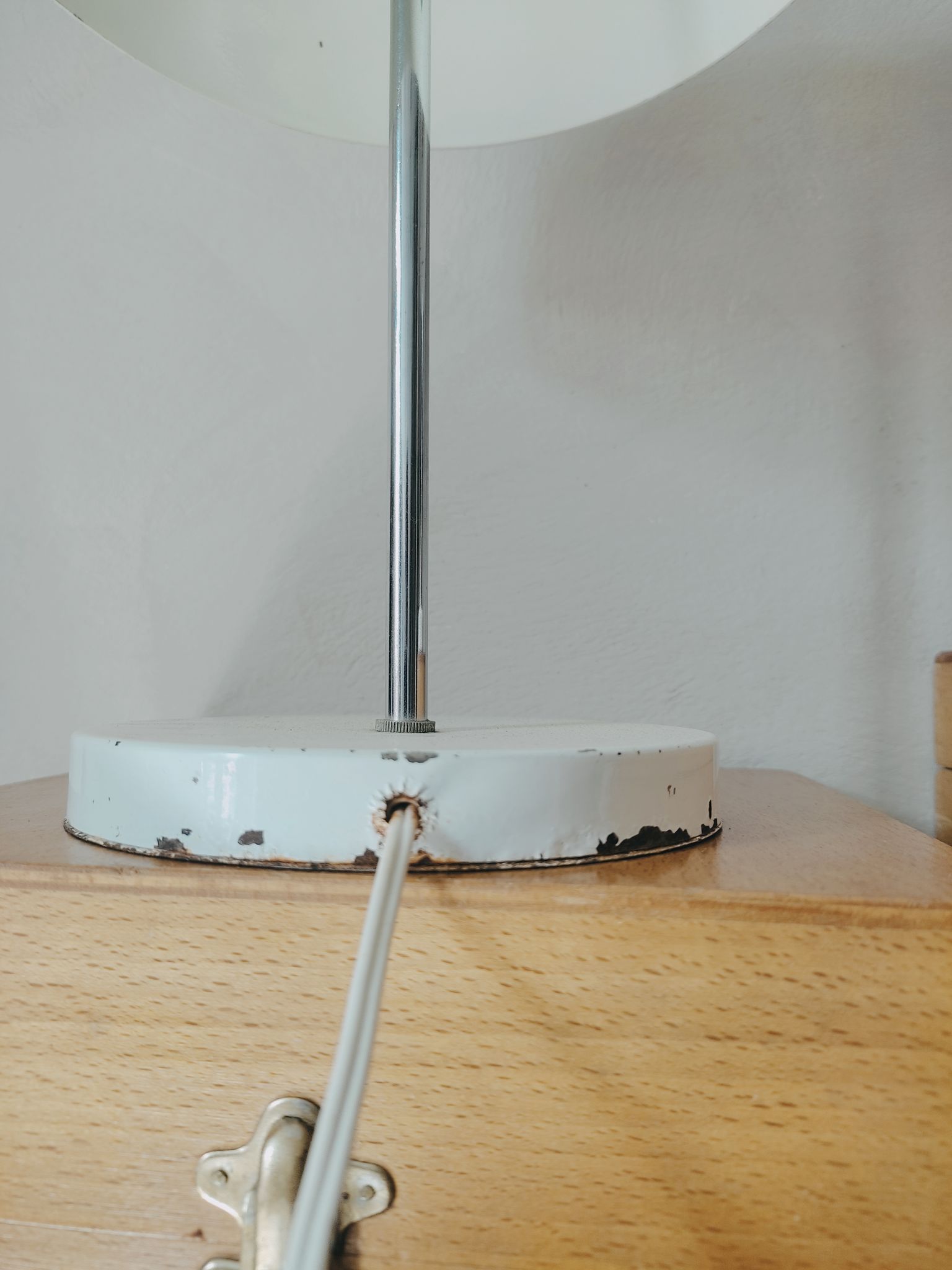 Duo de lampes champignon à abat jour incliné