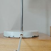 Duo de lampes champignon à abat jour incliné