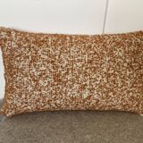 Orange terry cushion