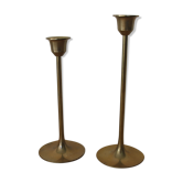 Brass candle holders