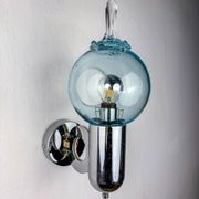 Toni Zuccheri drop shaped wall sconce, Murano glass, Italy, circa 1970s