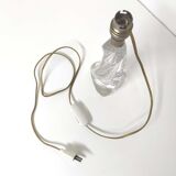 Molded glass lamp