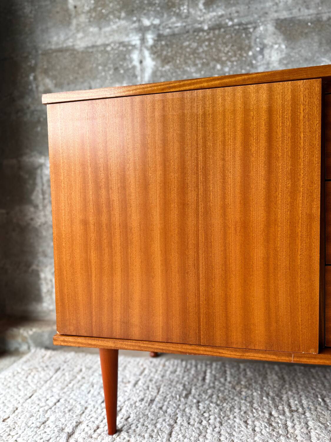 Vintage Scandinavian teak sideboard - 1960s/70s