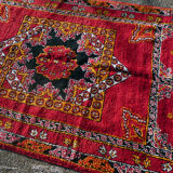 Vintage Moroccan Berber carpet Boujaad by Khenifra XXL 352x174 cm