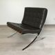 Barcelona armchair by Ludwig Mies van der Rohe for Knoll 1980