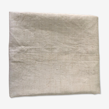 Nappe de vigneron, liteaux, linge ancien